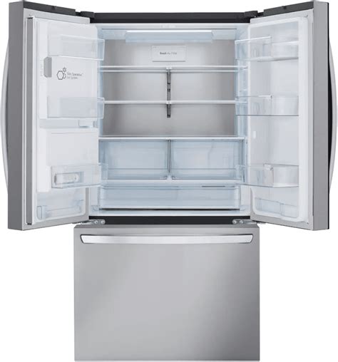 Lrfs28xbs Lg 36 Core Series 28 Cu Ft Freestanding 3 Door French Door Refrigerator With