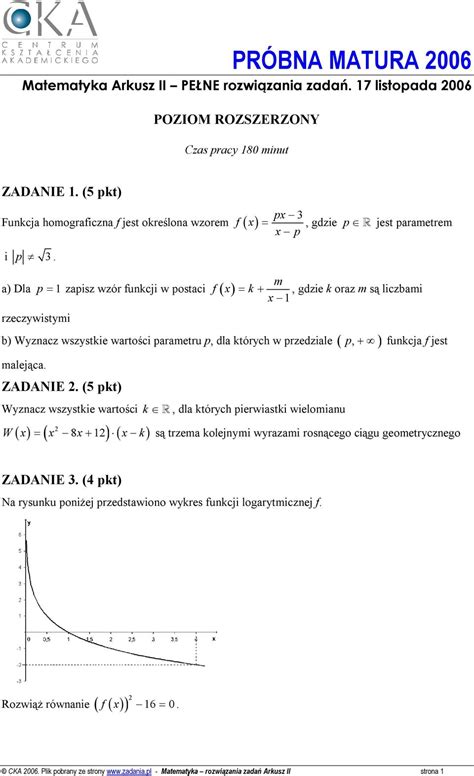 Polecamy Matematyka Nowa Matura Zagadnienia Teoretyczne Wraz Z