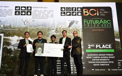 Foto Mahasiswa Alumni Arsitektur Unpar Juara Futurarc Prize