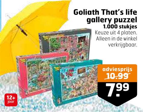 Goliath Legpuzzel Folder Aanbieding Bij Trekpleister Details