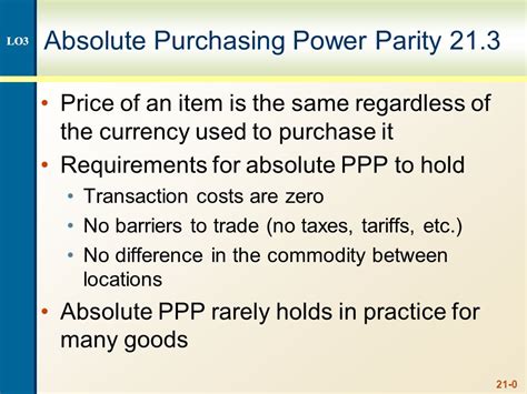 Relative Purchasing Power Parity Formula Example Slidesharetrick