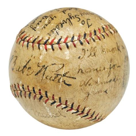 Babe Ruth-autographed baseball sold for $250,641 at auction