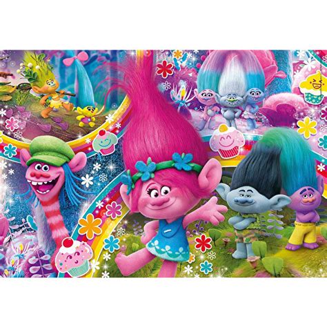 Clementoni 104 Parça Brilliant Parlak Trolls Puzzle Fiyatı