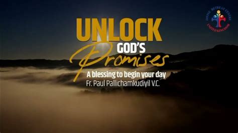 Unlock Gods Promises A Blessing To Begin Your Day Day 166 Fr Paul