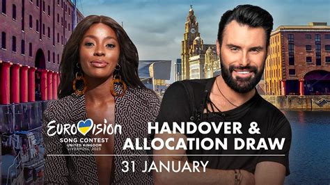 Eurovision Song Contest Handover And Allocation Draw Live On Bbc