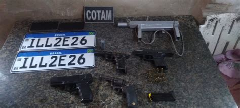 Com Apoio Da Coin Da Sspds Pmce Captura Trio E Apreende Armas De Fogo