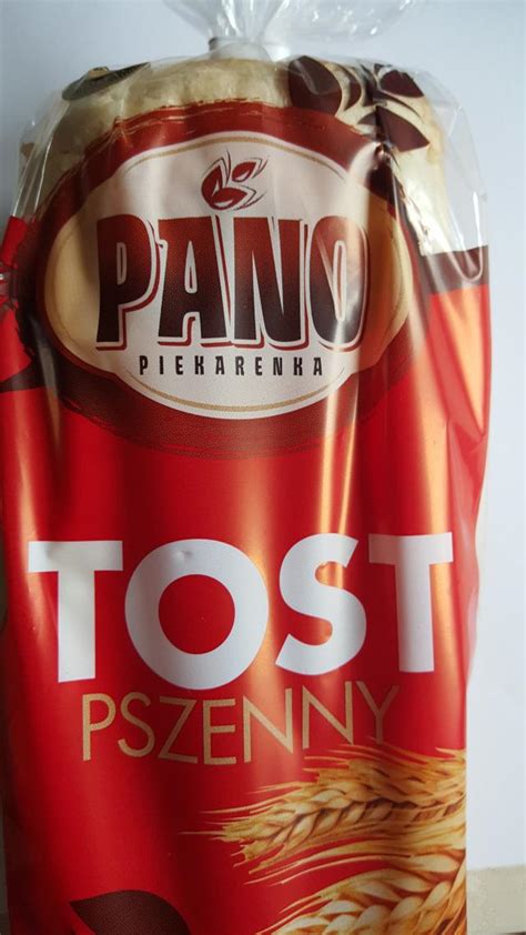 Pano Chleb Tostowy Pszenny Zbo Owe Produkty Ilekcal Pl