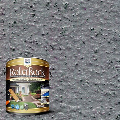 Daich Rollerrock 1 Gal Self Priming Lavarock Gray Exterior Concrete Coating Rrpl Lav 378 The