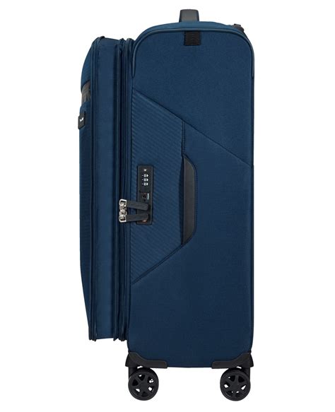 Maleta Mediana Samsonite Litebeam Azul Marino 66 Cm Maletia