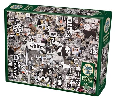 0080033 Black and White Animals - 1000 Piece Puzzle *IN STOCK - Athena ...