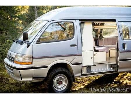 Toyota Hiace Toyota Hiace Wd Camper Van Vanlife Northwest