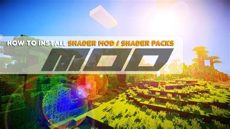 How To Install Shaders Mod For Minecraft 18 Youtube