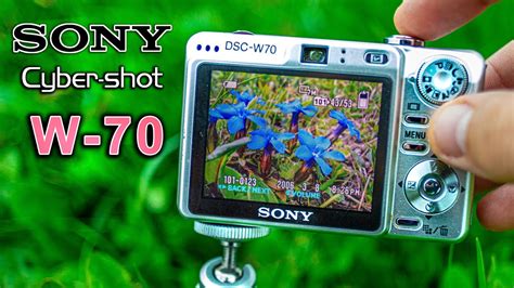 Sony CyberShot DSC W70 Digicam 2006 Digital Photo Camera YouTube