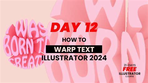 How To Warp Text Into A Shape In Illustrator Day Free Adobe