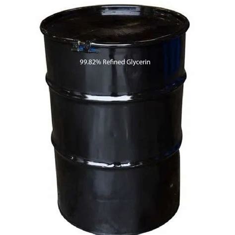 Industrial Grade 99 82 Refined Glycerin 200 L Drum 56 81 5 At Rs 100