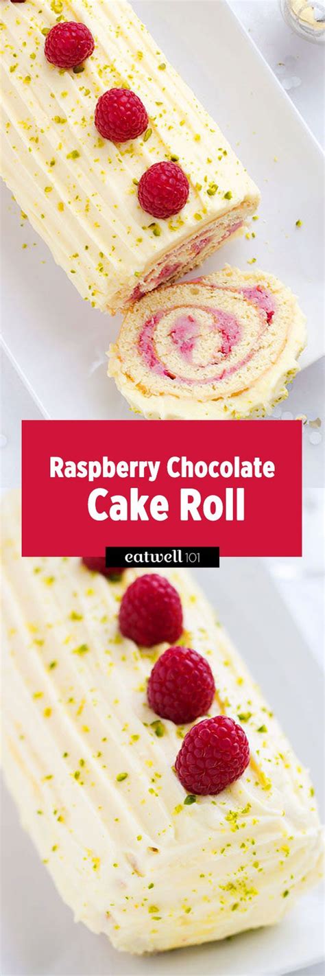 Raspberry Chocolate Cake Roll Recipe For Your Holiday Party White