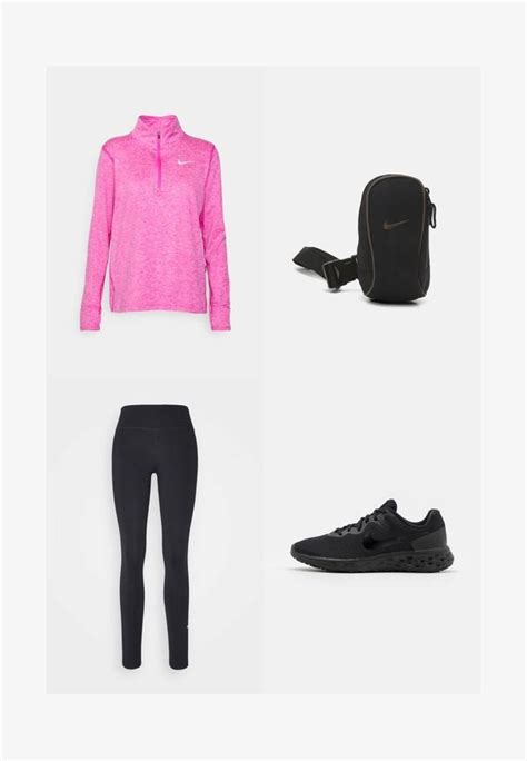 Nike Performance W Nk Df Hz Langarmshirt Active Fuchsia Med Soft