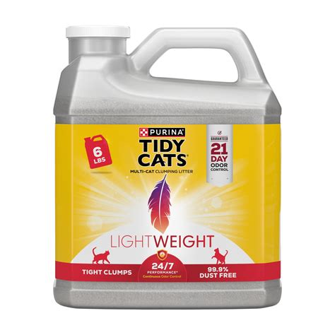 Purina Tidy Cats Lightweight Clay Performance Clumping Cat Litter