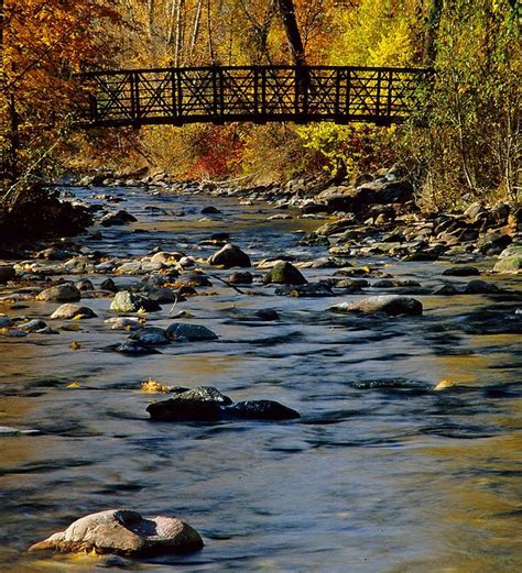 Rattlesnake Creek That Flows Through The Rattlesnake Neighborhood