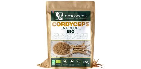 Cordyceps En Poudre Bio G Par Amoseeds