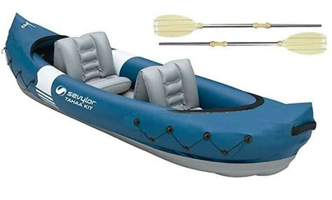 Sevylor Tahaa Kit Inflatable Kayak Paddle Person Free Worldwide