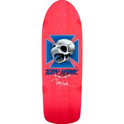 Bones Brigade Tony Hawk Autographed Deck Pink - Bones Brigade: An ...