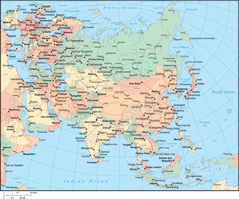 Map of Asia - Asia Maps and Geography