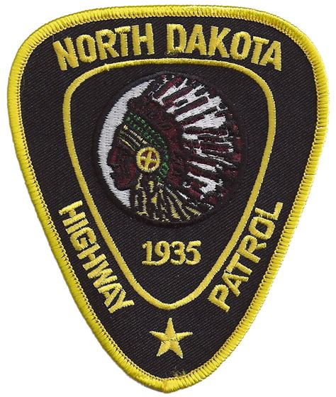 North Dakota Highway Patrol Patch