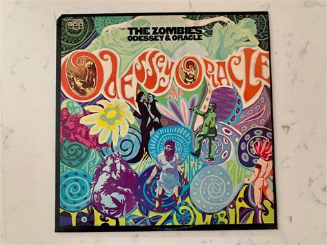 The Zombies Odessey And Oracle 1968 1st Press Date Tes 4013 Psychedelic