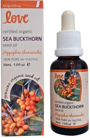 Love Oils Organic Sea Buckthorn Seed Oil 30ml