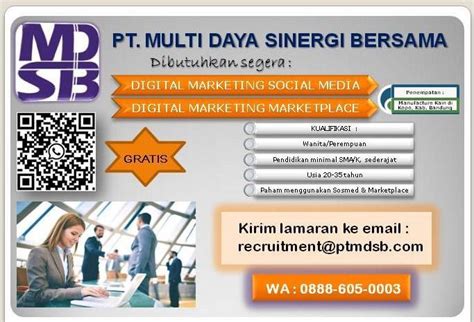 Lowongan Kerja Digital Marketing Host Live Streaming Talent And Model