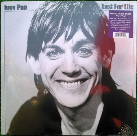 Iggy Pop Lust For Life 2016 Purple Vinyl Discogs