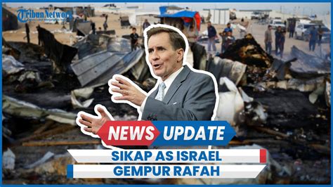 AS Sesalkan Pembantaian Warga Palestina Di Rafah Minta Israel Lindungi