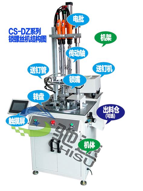 自动锁螺丝机工作原理 深圳驰速自动化