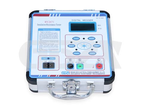 Ac V V Digital High Voltage Insulation Resistance Tester China