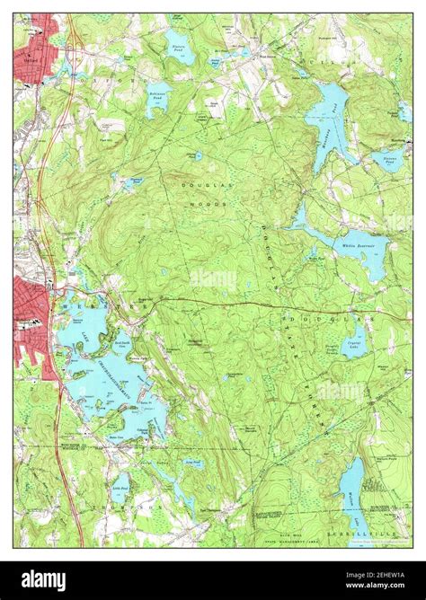 Oxford Massachusetts Map 1969 124000 United States Of America By Timeless Maps Data Us