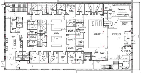 Medical Center Floor Plan