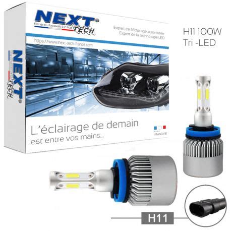 Kit Led H Haute Puissance W Pour Feux De Route