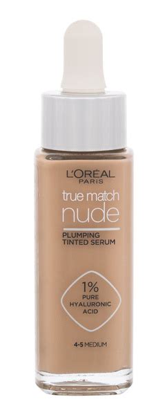 L Oréal Paris płynny podkład 4 5 Medium True Match Nude Plumping Tinted