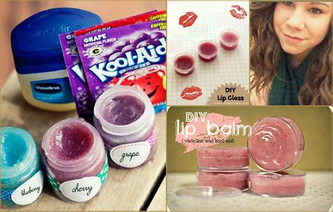 Diy Lip Balm With Vaseline And Kool Aid Myrtice Batten