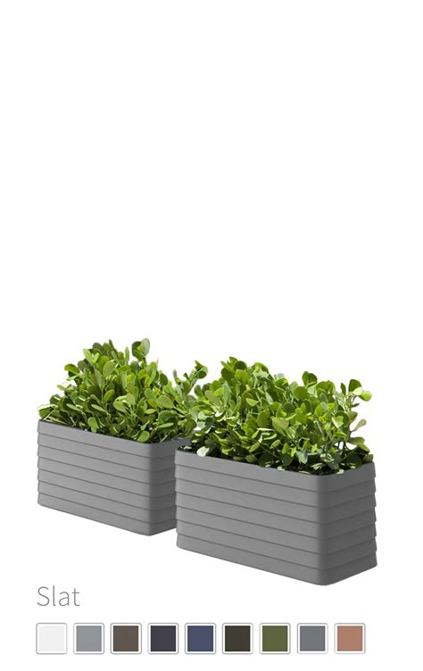 Trudrop Self Watering Planters Crescent Garden