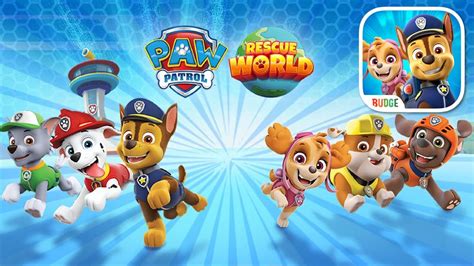 Paw Patrol Rescue World With Chase Skye Marshal And Zuma Gameplay Youtube