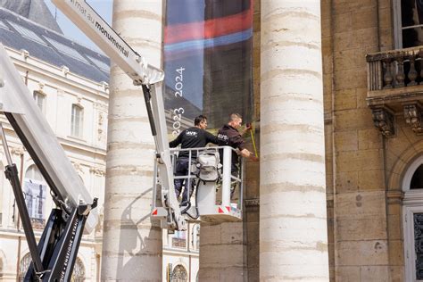 Grand Th Tre De Dijon Dans Les Coulisses D Un Habillage Monumental