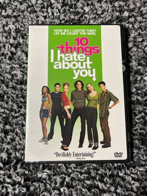 10 Things I Hate About You Dvd Factory Sealed Heath Ledger Ebay