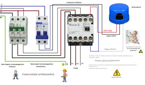 Blog Electricidad Esquemas Electricos Como Instalar Fotocontrol