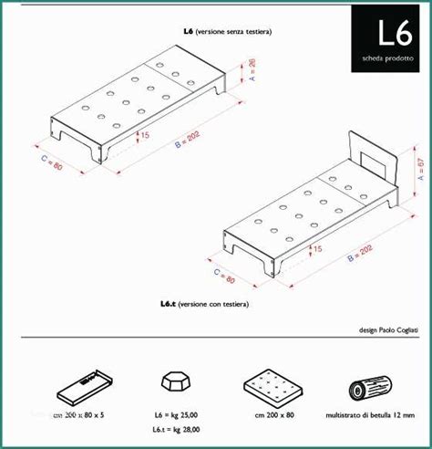 Misure Standard Letto Singolo Misure Standard Materasso Singolo E