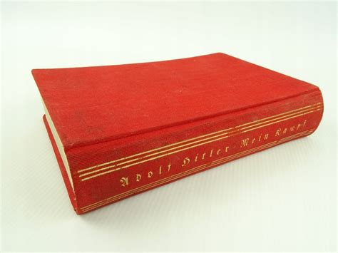 Ww2 German Nazi Rare Adolf Hitler Mein Kampf Book Anniversary Edition 1939