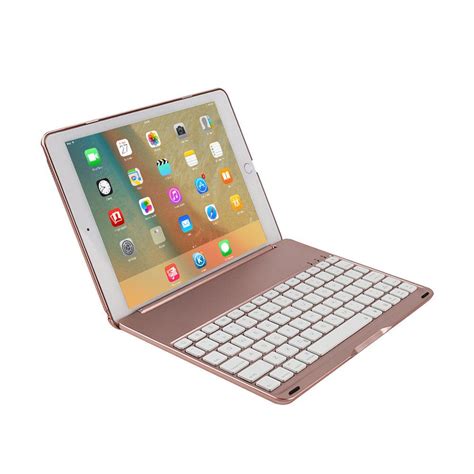 Rose Gold Ipad Case with Keyboard - Air Smart Bluetooth Keyboard Case ...