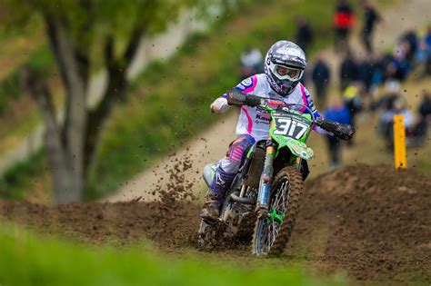 Elite Mx Doubl Et Plaque Rouge Pour Mathis Valin Romagn