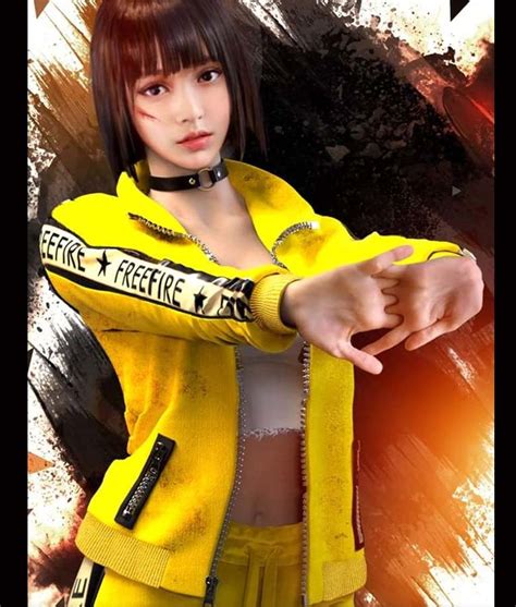 Garena Free Fire Kelly Jacket - Yellow Fleece Jacket